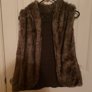 Maurices Fake Fur Vest xl